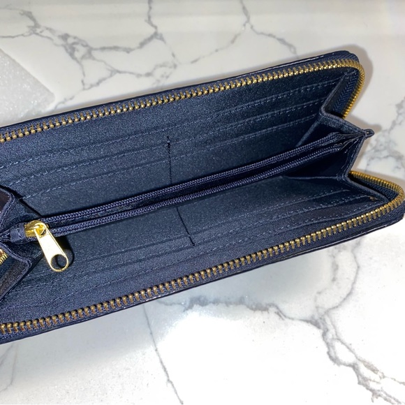 Tommy Hilfiger Wallet Blue Monogram - Picture 3 of 8